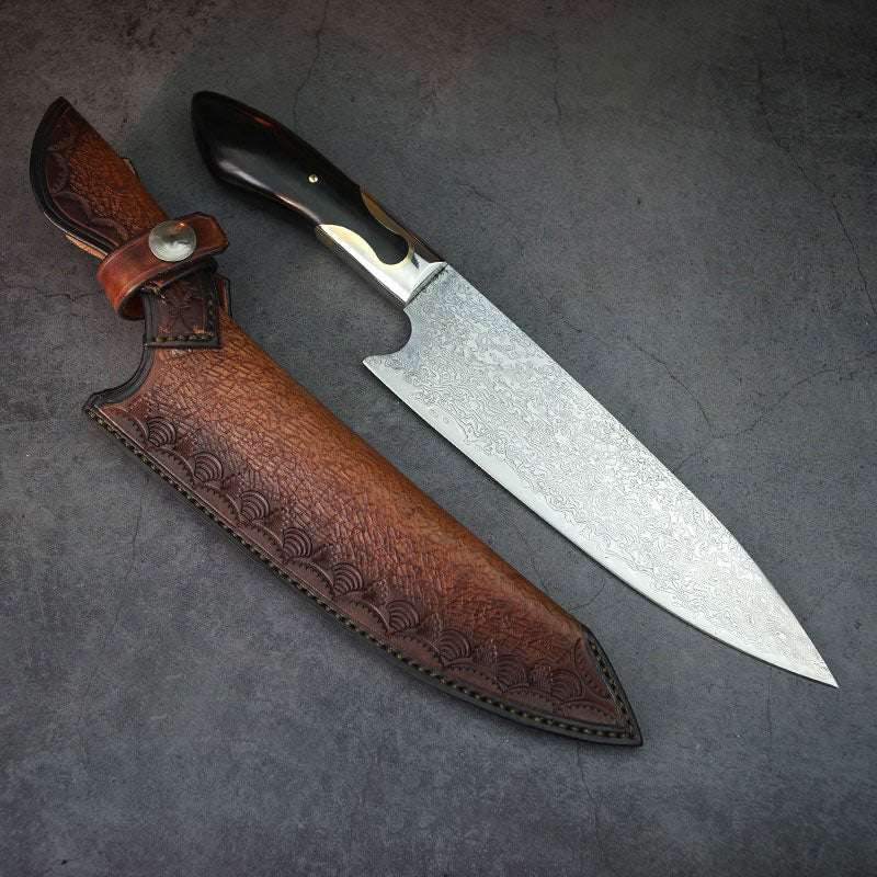Kurilen Chef's Knife w/Sheath - Image 4