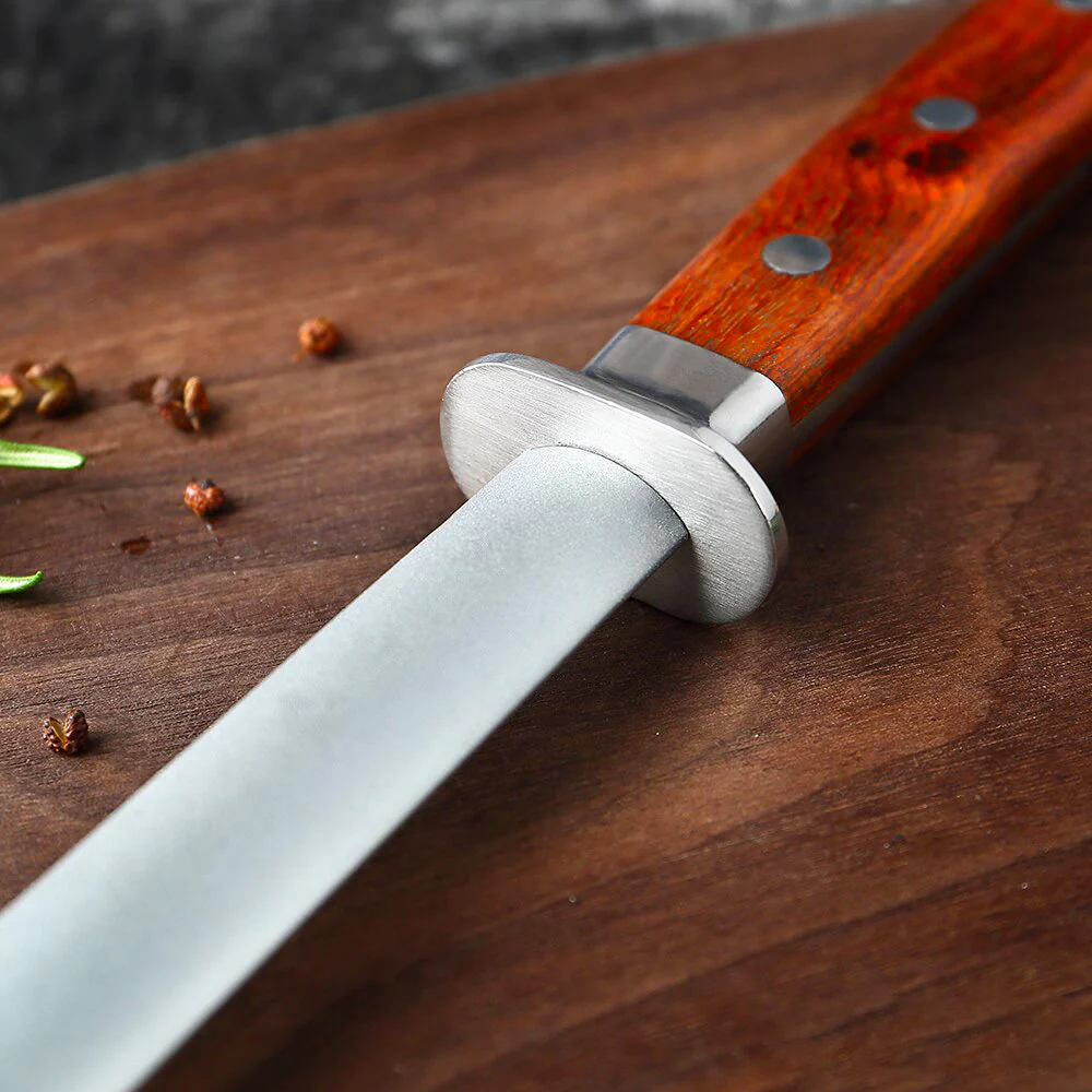 Rosewood Sharpening Steel 9 Inch - Image 4